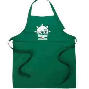 Green Thermomix Apron with UAE Flag